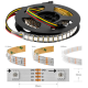Fita LED Ep&oacute;xi 5V SK9822 APA102C RGB5050 SMD Branca 30 LEDs/m Flex&iacute;vel 5 m Rolo IP65 - Thumb - 1