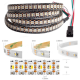 Fita LED flex&iacute;vel 1 m SK6812 RGBCW 5050 SMD 5V 144 LED/m IP30 n&atilde;o resistente &agrave; &aacute;gua - Thumb - 1