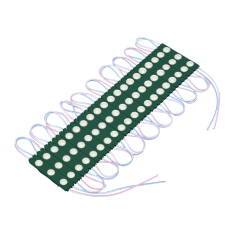 M&oacute;dulo LED 2835 Verde &agrave; prova d'&aacute;gua DC 12V 60*13