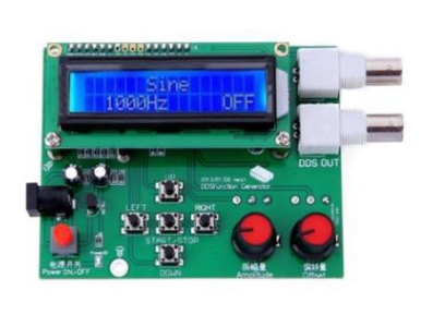 Kit Gerador de Sinais DDS, ondas senoidais, quadradas e dente de serra, 1 Hz at&eacute; 65534 Hz - Imagem 7