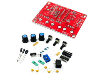 Kit DIY Gerador de Fun&ccedil;&otilde;es XR2206 1Hz&ndash;1MHz Sa&iacute;das Seno/Tri&acirc;ngulo/Quadrada Ajust&aacute;vel Alta Precis&atilde;o - Imagem 7