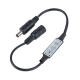 Controlador LED mini 3 teclas 5 a 24 V com conector DC 5,5*2,1 preto - Thumb - 1