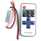 Controlador LED RF 5-24V 11 teclas com cabo vermelho e preto - Thumb - 1