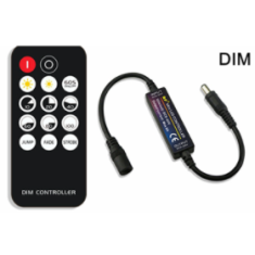 Controlador 14 teclas para fita LED 5050 5-24V com bateria