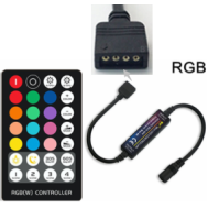 Controle 28 teclas 4 pinos para Fita LED RGB 5050 5-24V com bateria