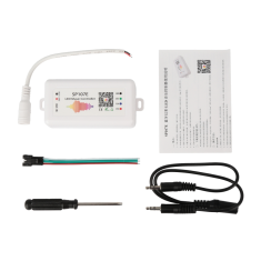 Controlador SP107E para Fitas e Cord&otilde;es LED com Controle por M&uacute;sica