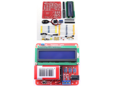 Kit DIY Testador Multifuncional de Transistores, Medidor LCR/ESR e Gerador de Sinal PWM - Imagem 6