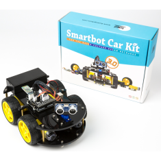 Kit Carro Rob&ocirc; Inteligente KUONGSHUN R3 Project com Controle por Aplicativo Bluetooth