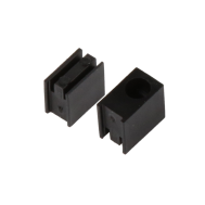 Suporte para LED 3 mm com furo &uacute;nico