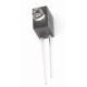 Indicador LED branco 3 mm com suporte para furo &uacute;nico - Thumb - 1
