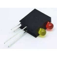 Suporte para LED indicador 3 mm com dupla fura&ccedil;&atilde;o