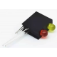 Suporte para LED 3 mm de dupla fura&ccedil;&atilde;o com indicador luminoso - Thumb - 1