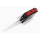 Suporte para LED 3 mm vermelho com 3 furos e LED integrado - Thumb - 1