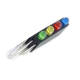 Soquete para l&acirc;mpada 3 mm, 4 furos, com LED indicador - Thumb - 1