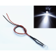 Indicador LED branco 3 mm 3 V com cabo 20 cm - Thumb - 1