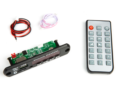 Placa receptora de &aacute;udio Bluetooth sem fio com decodificador MP3 (sem bateria) - Imagem 1