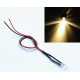 Indicador LED 3 mm branco quente 110V com cabo 20 cm LG - Thumb - 1