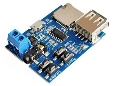 Placa decodificadora MP3 n&atilde;o destrutiva com alimenta&ccedil;&atilde;o pr&oacute;pria para cart&atilde;o TF e U-disk - Imagem 7
