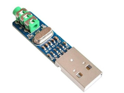 M&oacute;dulo DAC PCM2704 Mini decodificador de &aacute;udio USB anal&oacute;gico - Imagem 1