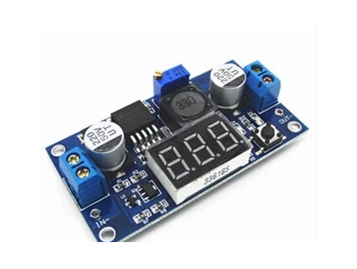 M&oacute;dulo Booster DC-DC LM2577 com Volt&iacute;metro Digital - Imagem 7