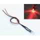 LED indicador vermelho 5 mm cristal 30 a 40 V com cabo 20 cm - Thumb - 1