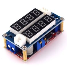 M&oacute;dulo Step-down Ajust&aacute;vel XL4015 5A CC/CV com Driver de LED, Volt&iacute;metro e Amper&iacute;metro
