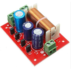 YLY-2088 Filtro Crossover Ajust&aacute;vel 2 Vias 400W, 2 Unidades, Divisor de Frequ&ecirc;ncia Full Range Graves e Agudos