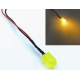 LED indicador amarelo 8 mm 22-28 V com cabo 20 cm (LG) - Thumb - 1