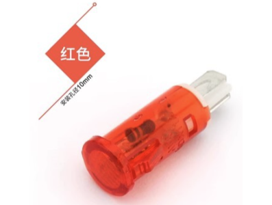Sinaleiro indicador tipo butterfly vermelho AC 220V MDX-11A - Imagem 1