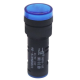 Sinaleiro Indicador LED Azul 16mm AC/DC 24V AD16-16E - Thumb - 1