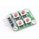 M&oacute;dulo matriz 2x2 com 4 bot&otilde;es para Arduino - Thumb - 6