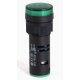 Sinaleiro piloto LED verde 16 mm AC 380V modelo AD16-16E - Thumb - 1
