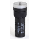 Indicador piloto LED AD16-16E 16 mm branco 380 V AC - Thumb - 1