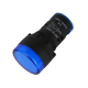 Indicador piloto LED azul AD16-22DS 22 mm AC/DC 12-24V - Thumb - 1