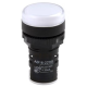 Sinaleiro piloto LED branco 22 mm AD16-22DS AC/DC 12-24 V - Thumb - 1