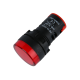 Sinaleiro indicador LED vermelho 22 mm AC 220V AD16-22DS - Thumb - 1