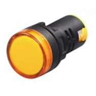 Sinaleiro piloto LED amarelo 22 mm AC 380V modelo AD16-22DS