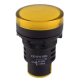Sinaleiro LED Amarelo 6V DC 30mm AD16-30DS - Thumb - 1