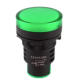 Sinaleiro LED Verde 30 mm AC 220V AD16-30DS Power Pilot - Thumb - 6