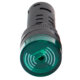 Indicador LED Verde AD16-16SM 16mm com Buzzer Embutido AC 380V - Thumb - 1