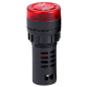 Indicador LED 22 mm AD16-22SM Vermelho AC/DC 220V com Buzzer Embutido - Thumb - 1