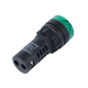 Sinaleiro Indicador LED Verde 22 mm AC/DC 12V AD16-22SM com Buzzer Embutido - Thumb - 1