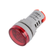 Indicador LED volt&iacute;metro vermelho 22mm AC 20 a 500 V AD16-22DSV com tubo digital grande - Thumb - 1