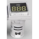 Indicador LED de Hertz AD16-22DSHZ 22 mm Branco 20&ndash;75 Hz Cobertura Quadrada - Thumb - 1