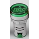 Indicador LED verde 22 mm AD16-22DSHZ 20 a 75 Hz redondo - Thumb - 1