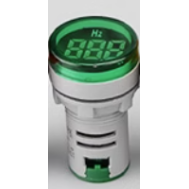 Indicador LED verde 22 mm AD16-22DSHZ 20 a 75 Hz redondo