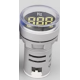 Indicador LED redondo branco 22 mm AD16-22DSHZ 20&ndash;75 Hz - Thumb - 1