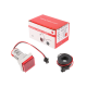 Indicador LED vermelho AD16-22A VHz 22 mm, capa quadrada, AC 50&ndash;500 V, 0&ndash;100 A, 20&ndash;75 Hz, 3 displays de tens&atilde;o, corrente e frequ - Thumb - 7
