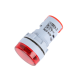 Indicador de Temperatura LED Redondo 22 mm Vermelho -20 a 199 &deg;C AD16-22TM (AD101-22TM) - Thumb - 1