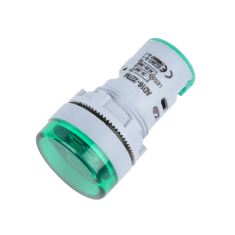 Indicador de Temperatura LED redondo verde 22 mm -20 a 199 &deg;C AD16-22TM (AD101-22TM)